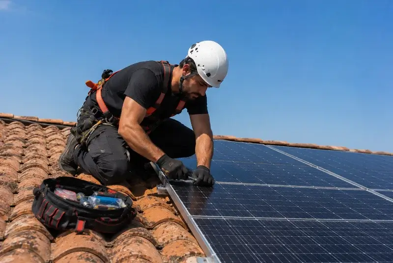 Maintenance et monitoring de panneaux solaires à Terrasson-Lavilledieu